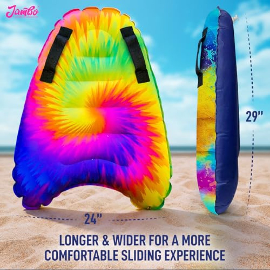 Pacote com 4 pranchas inflávei - Bodyboard Boogie Board avaliação e preço